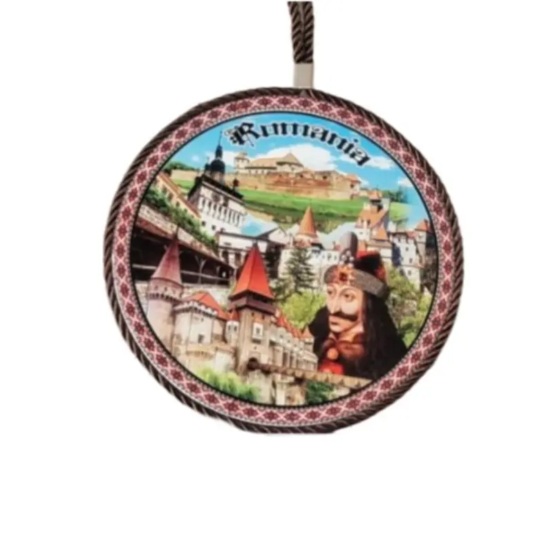 Castele, vlad tepes, decoratiune din ceramica